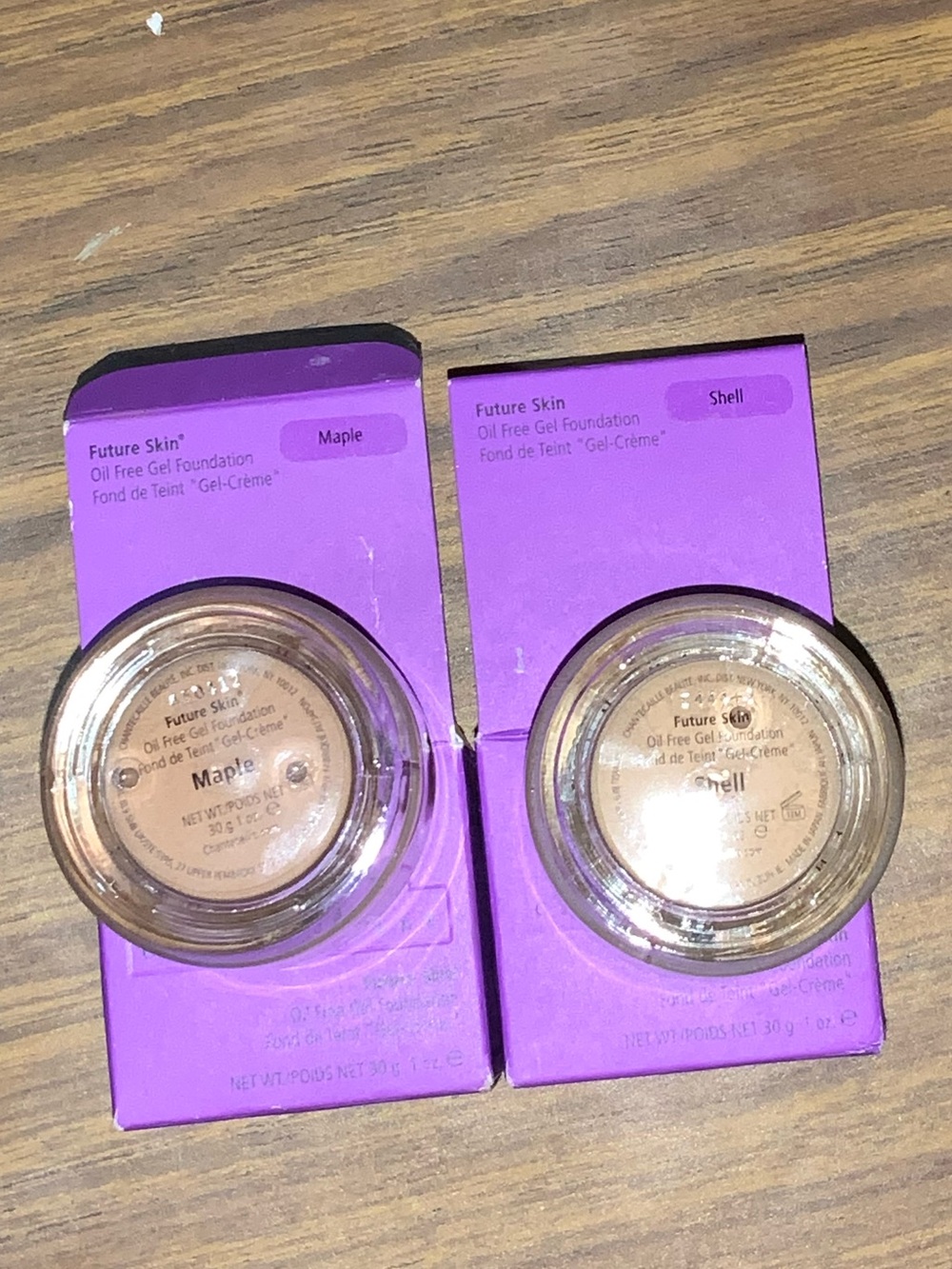 Chantecaille Future Skin Oil Free Gel Foundation - Shade Maple & Shell (2 pack)